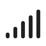 Cellular Data 1 SVG Icon